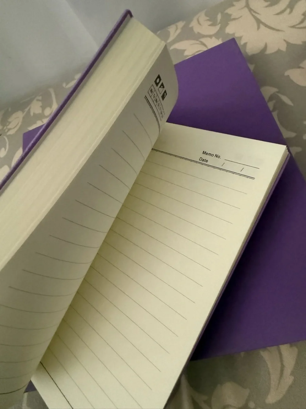 Rolls Royce Purple Notebook & Pen Gift Set Luxury Memo Journal Lined Boxed